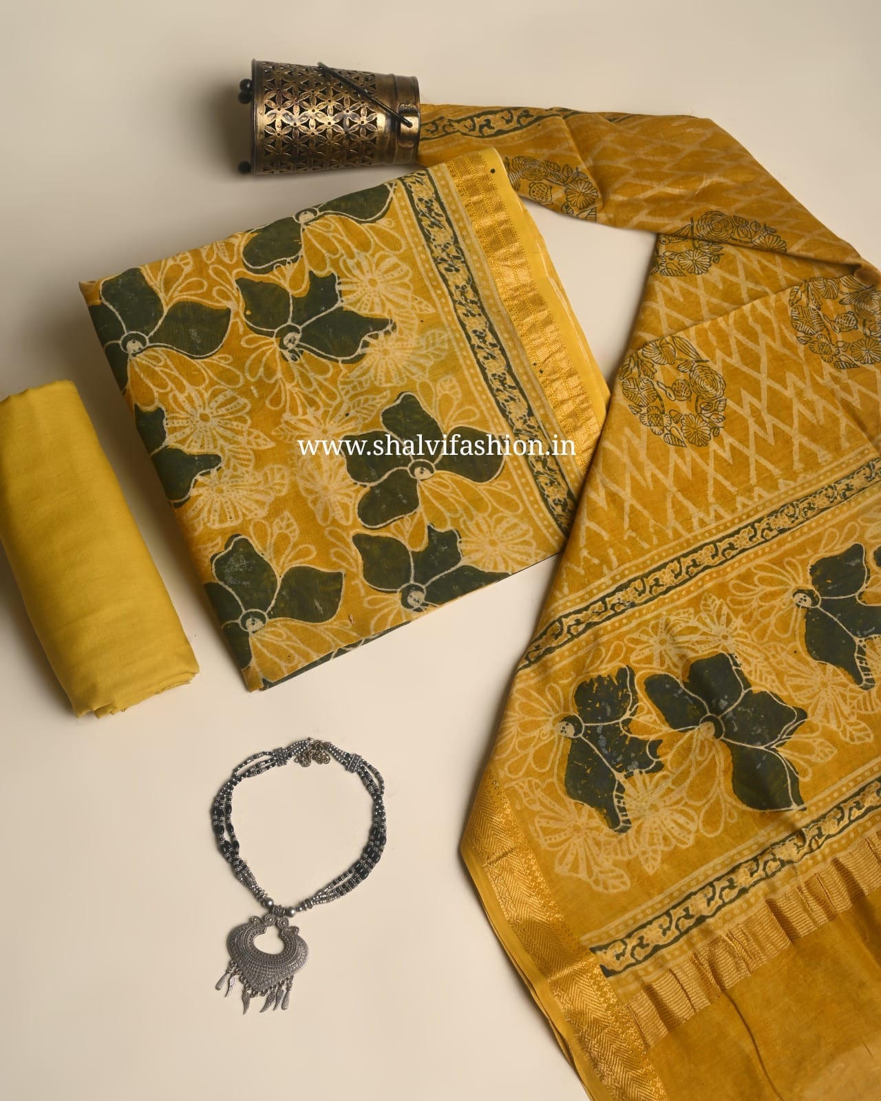 Shop jaipuri print maheshwari silk suits online (MSL673)