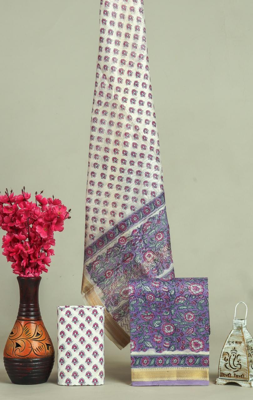 Shop jaipuri printed maheshwari silk suits online (MSL707)
