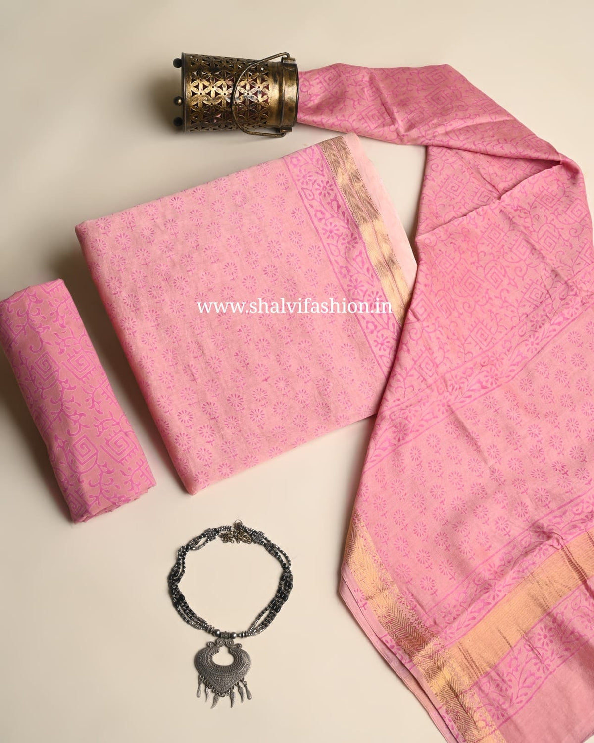 Shop sanganeri print maheshwari silk suits (MSL716)
