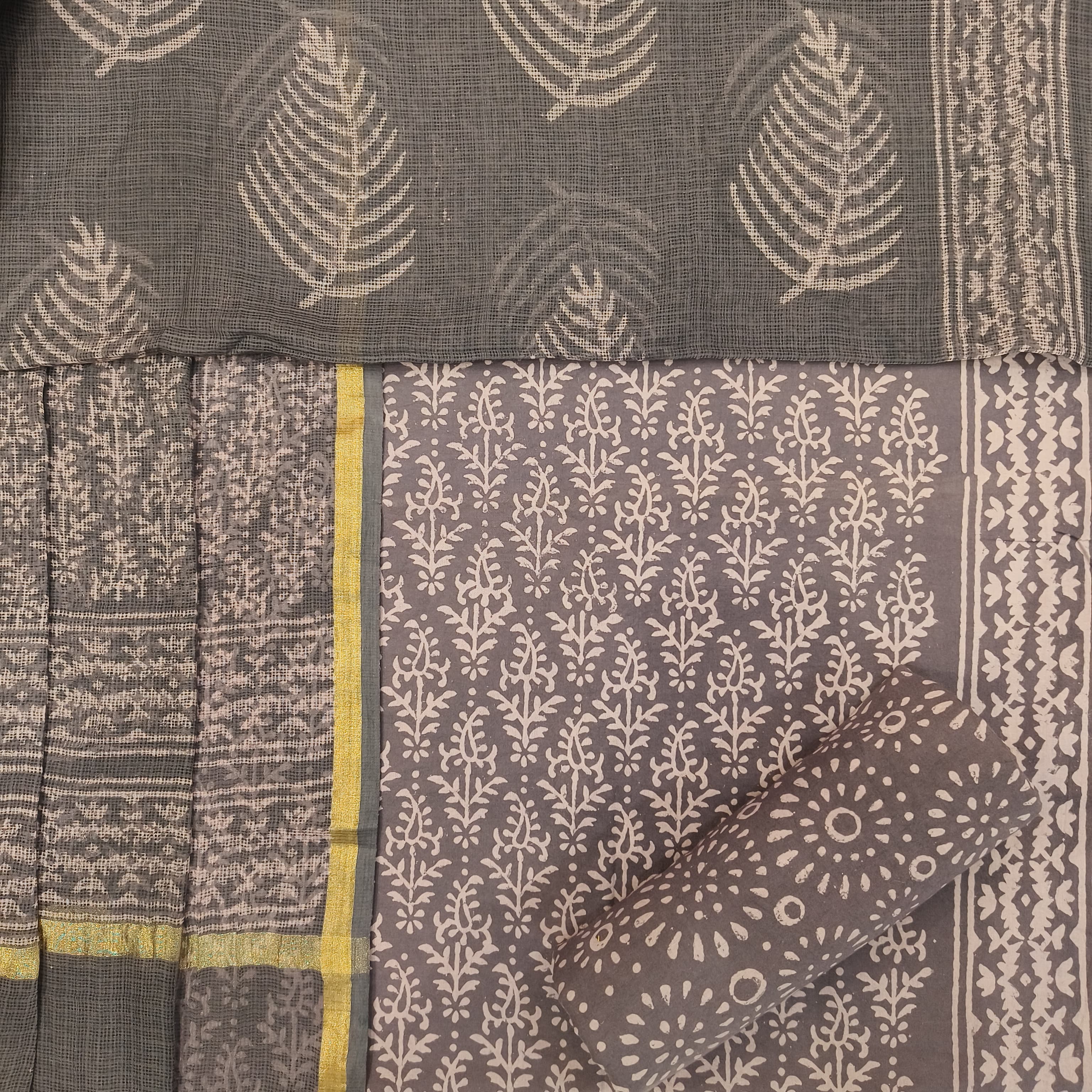 Shop kota dupatta cotton suits online shopping (RKD01)