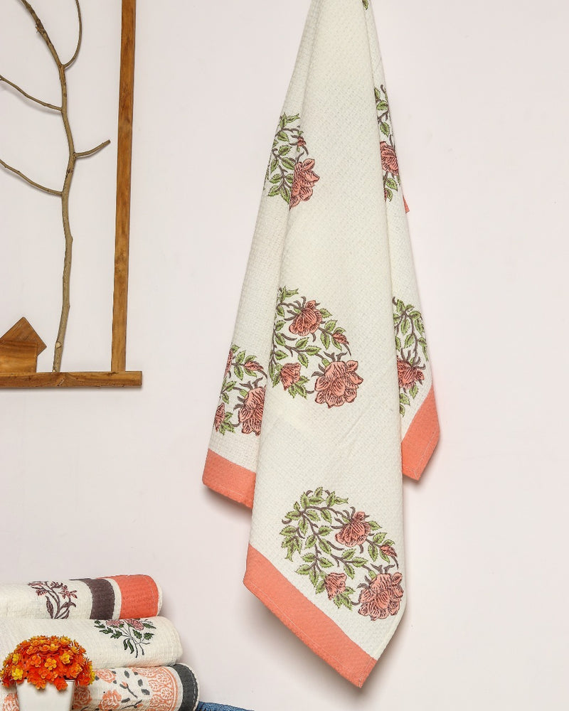 Shop jaipuri print cotton towels online (TWL03)