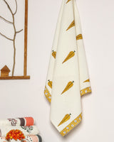 Shop traditional hand block print towels in jaipur (TWL04)