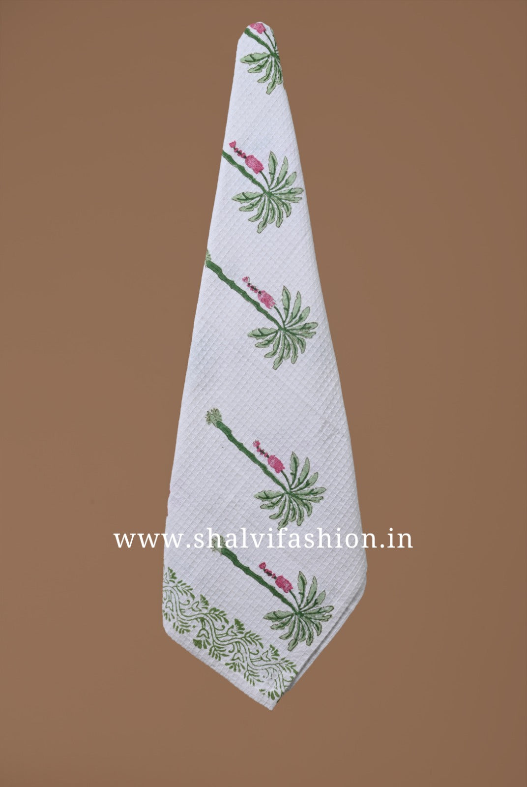 Shop hand block printed towels online (TWL20)