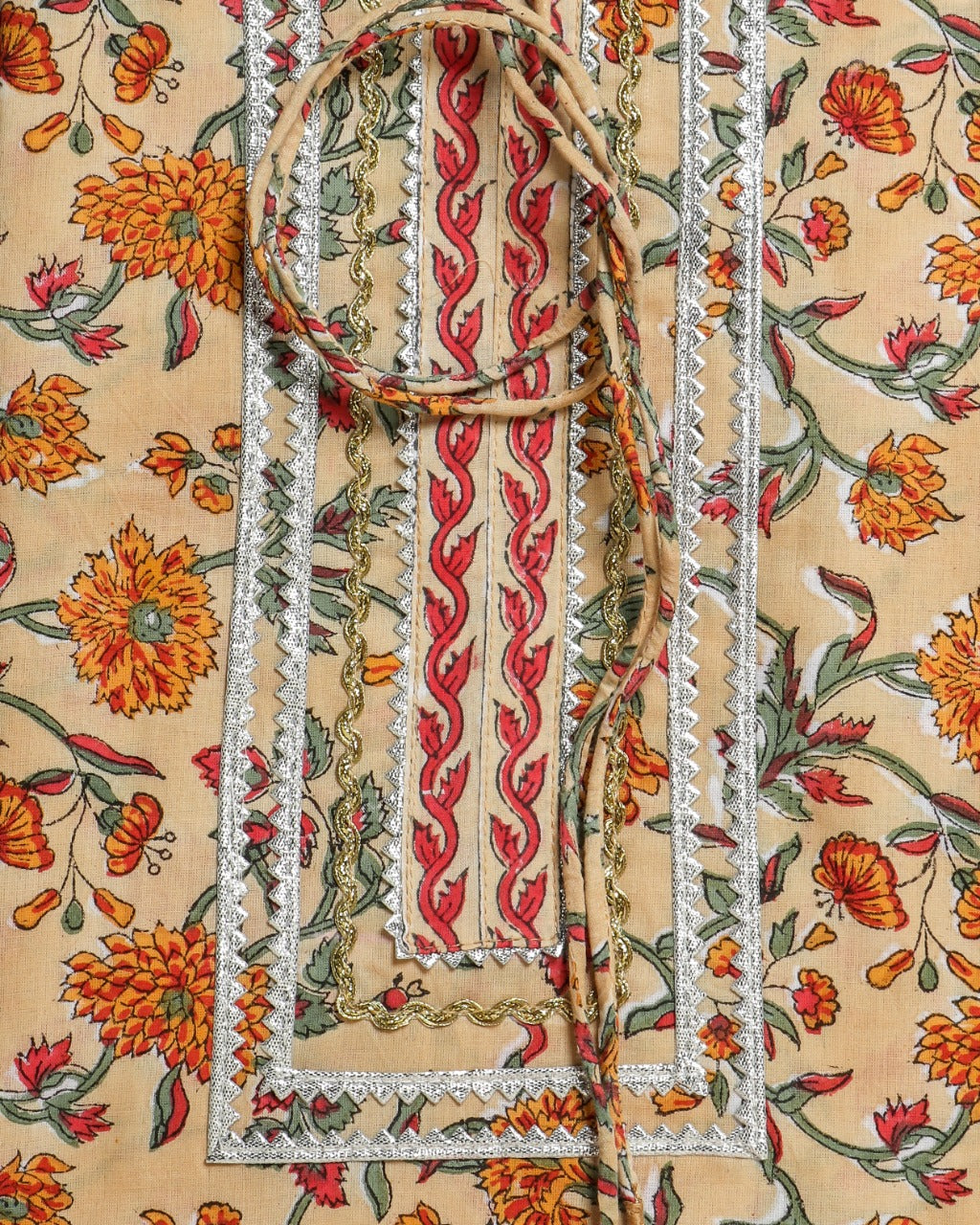 shop gota work suits with kota doria dupatta