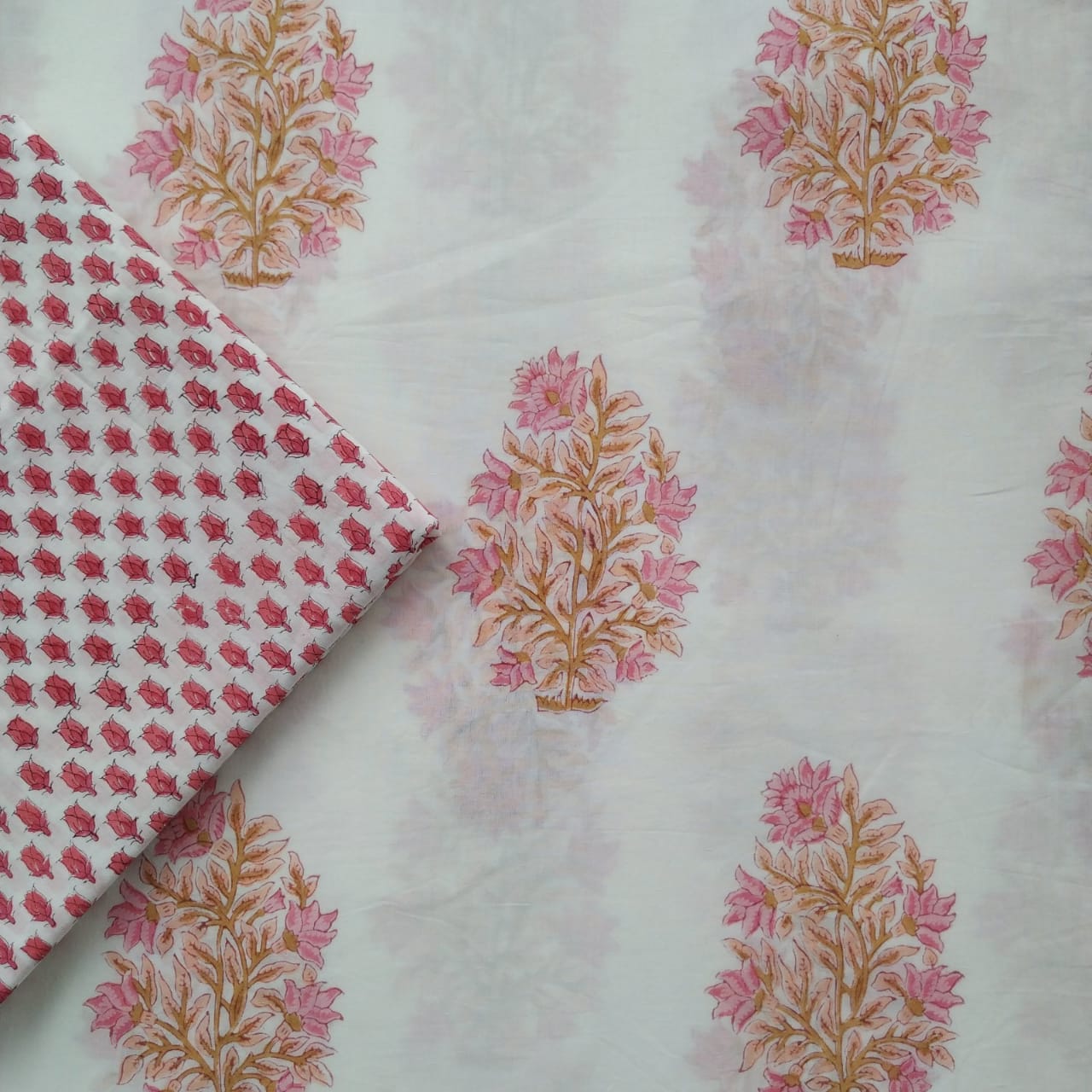 Shop Hand Block Print Pure Cotton Comfy Combo Sets (2PBP20)