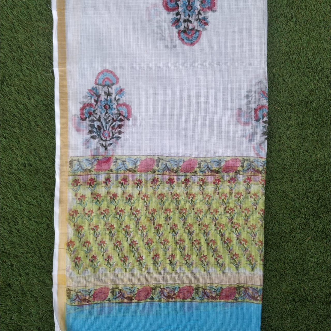 Shalvi Fashion's Classic Kota Doria Dupatta Cotton suit sets (3CKD19) - ShalviFashion