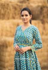 Shop block printed cotton dresses online (CRD12)