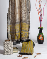 Premium Chanderi Dress Material with Chanderi Silk Dupatta (CHA295) - ShalviFashion