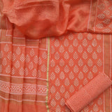 Shalvi's Print Chanderi Silk Suit set (CHA319) - ShalviFashion