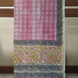 Shop Unstitched Hand Block Print Chanderi Silk Suit sets (CHA337)