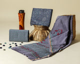 Shop Unstitched Hand Block Print Chanderi Silk Suit Sets (CHA491)