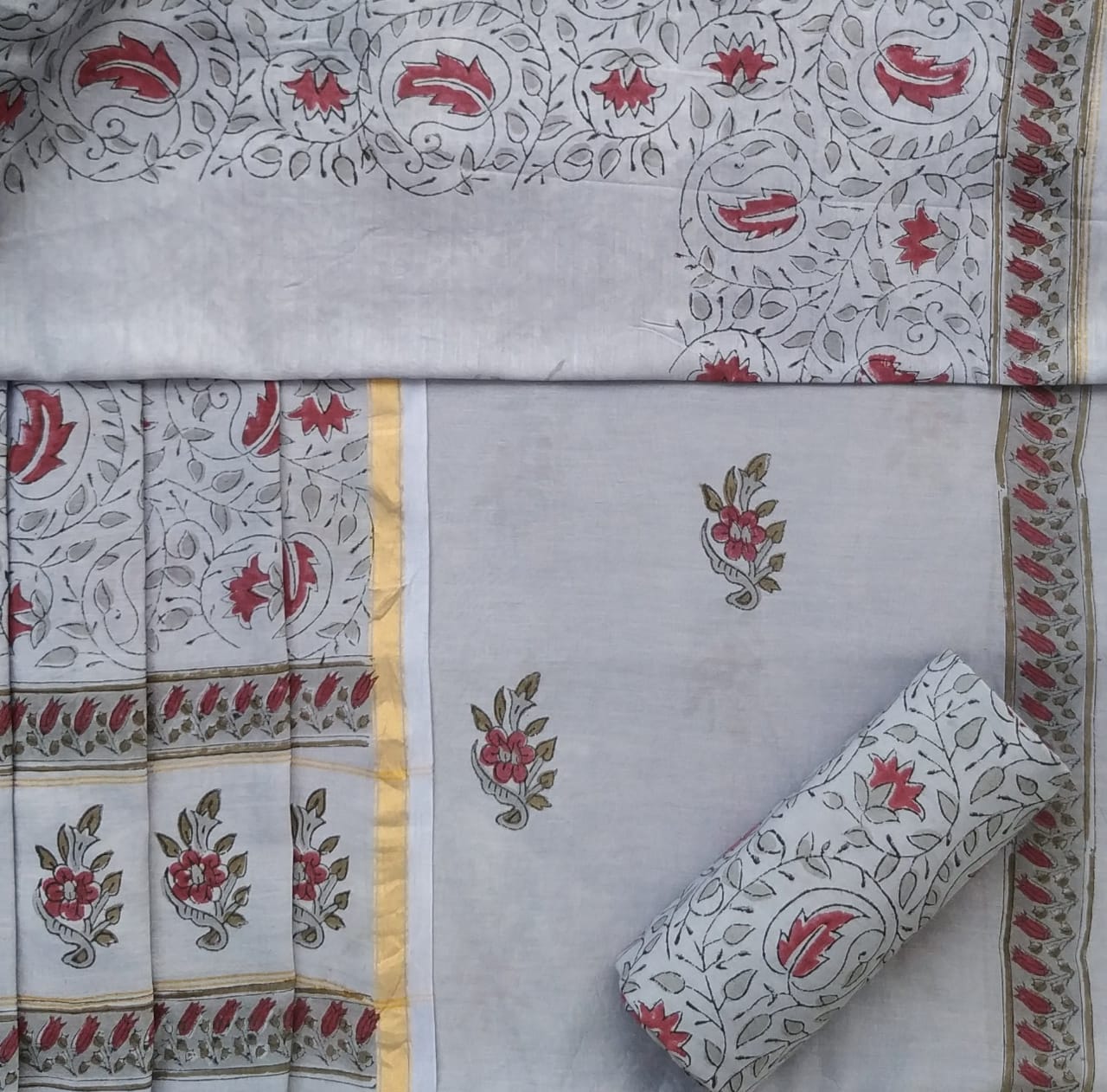 shop chanderi silk suit sets