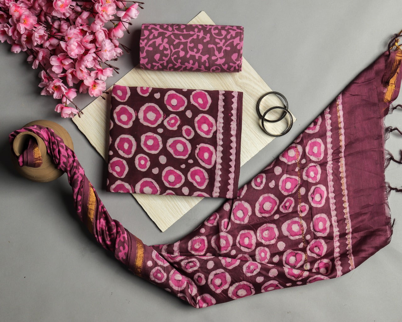 shop chanderi suits online shopping