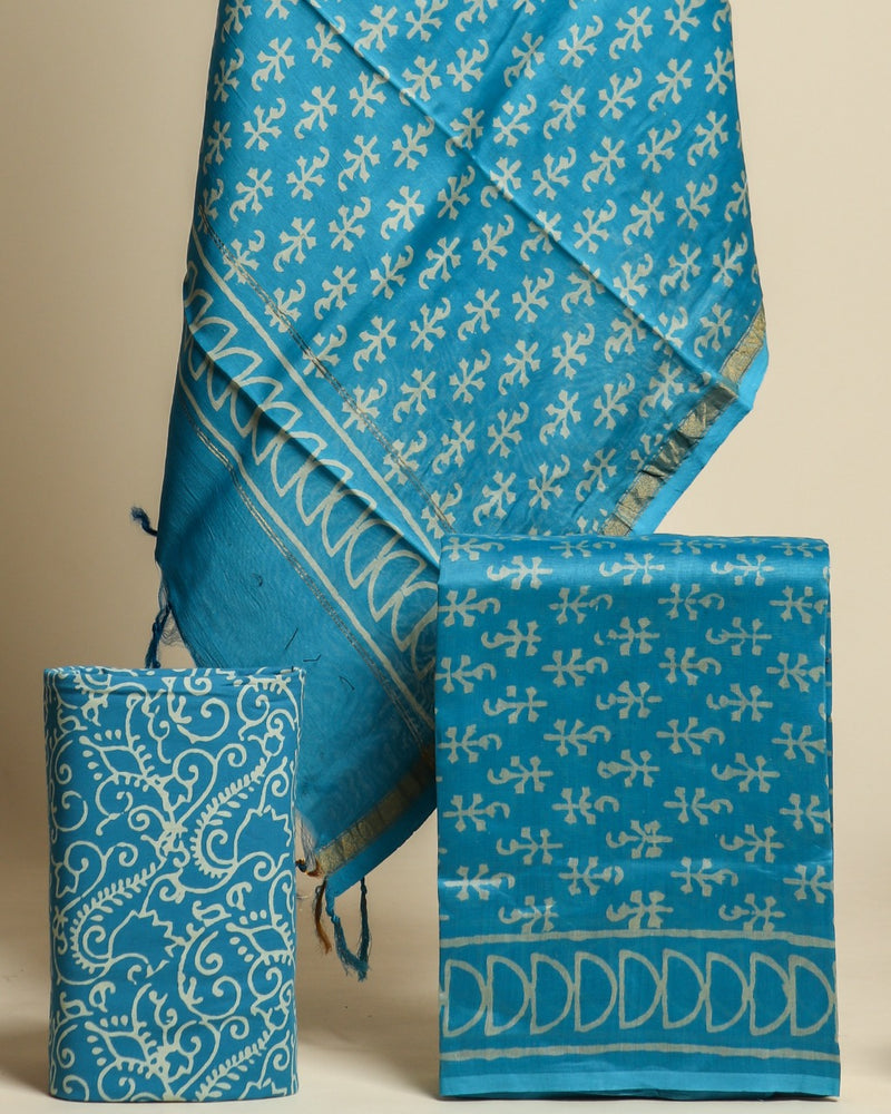 Shop chanderi silk suit sets (CHA620)