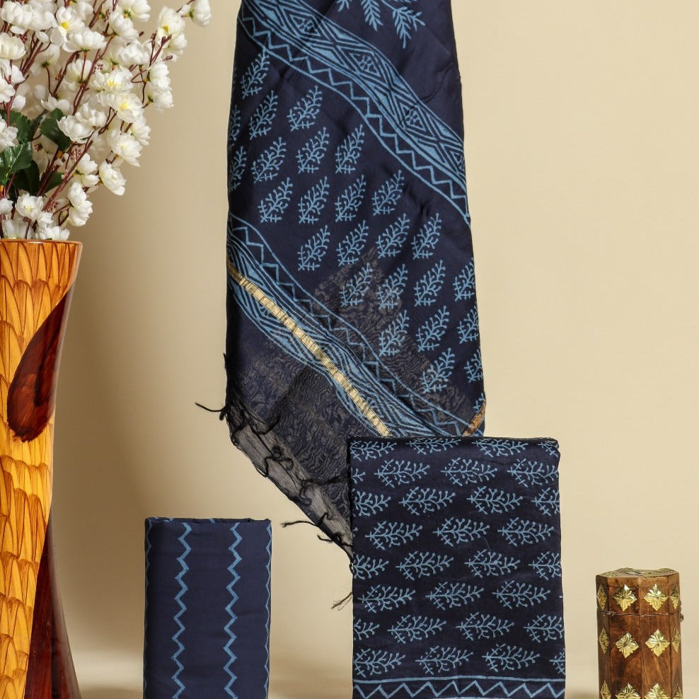Shop chanderi silk suit sets (CHA653)