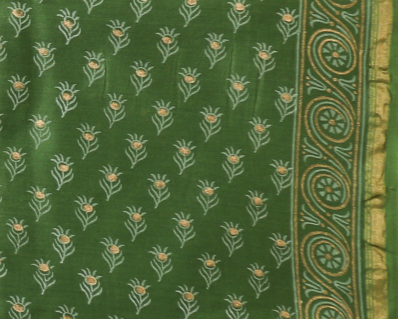 Shop unstitched chanderi silk suit material (CHA659)