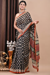 Shop pure chanderi silk sarees online shopping (CHSAR54)