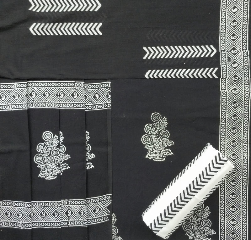 Shop cotton suits with cotton dupatta (COT146)