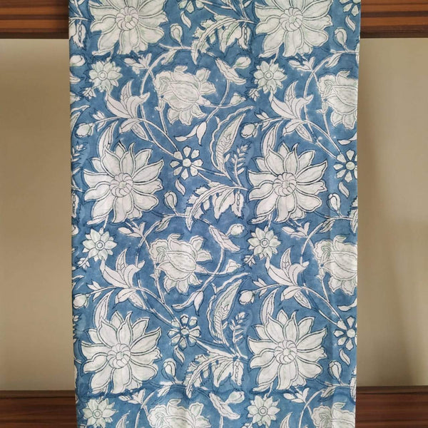 Shop Hand Block Print Pure Cotton Running Material (CRF43)