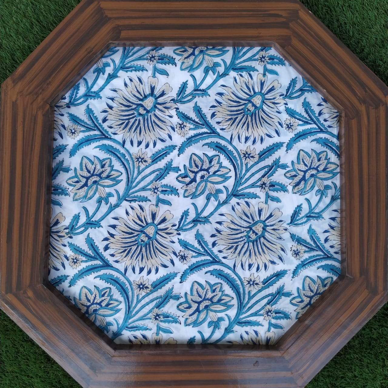 Shop Hand Block Print Pure Cotton Running Fabric (CRF81)