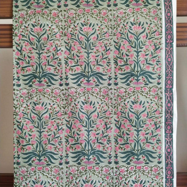 Shop Traditional Hand Block Print Pure Cotton Running Fabric (CRF84)