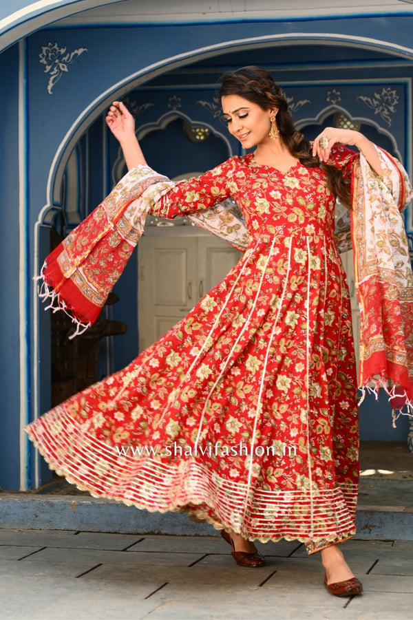 Shop anarkali suit in jaipur (CSS36KD)