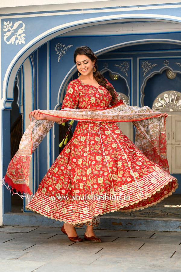 Shop anarkali suit in jaipur (CSS36KD)