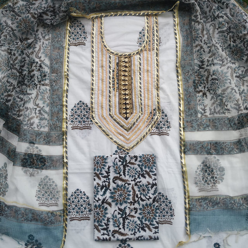 Shop gota work suit sets in jaipur (GOTA14KD)