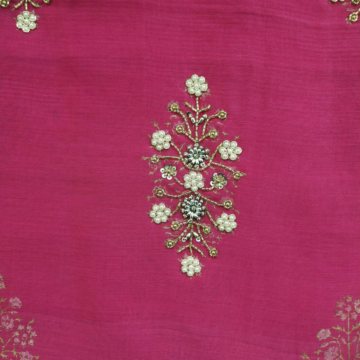 Shop hand work maheshwari silk suit sets online (GOTA341)