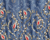 Shop jaipuri print aari zardosi work chanderi silk collection (GOTA376)