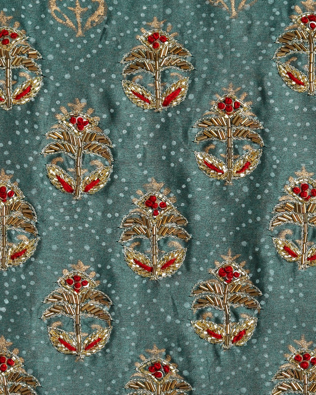 Shop chanderi silk hand work collection online (GOTA382)