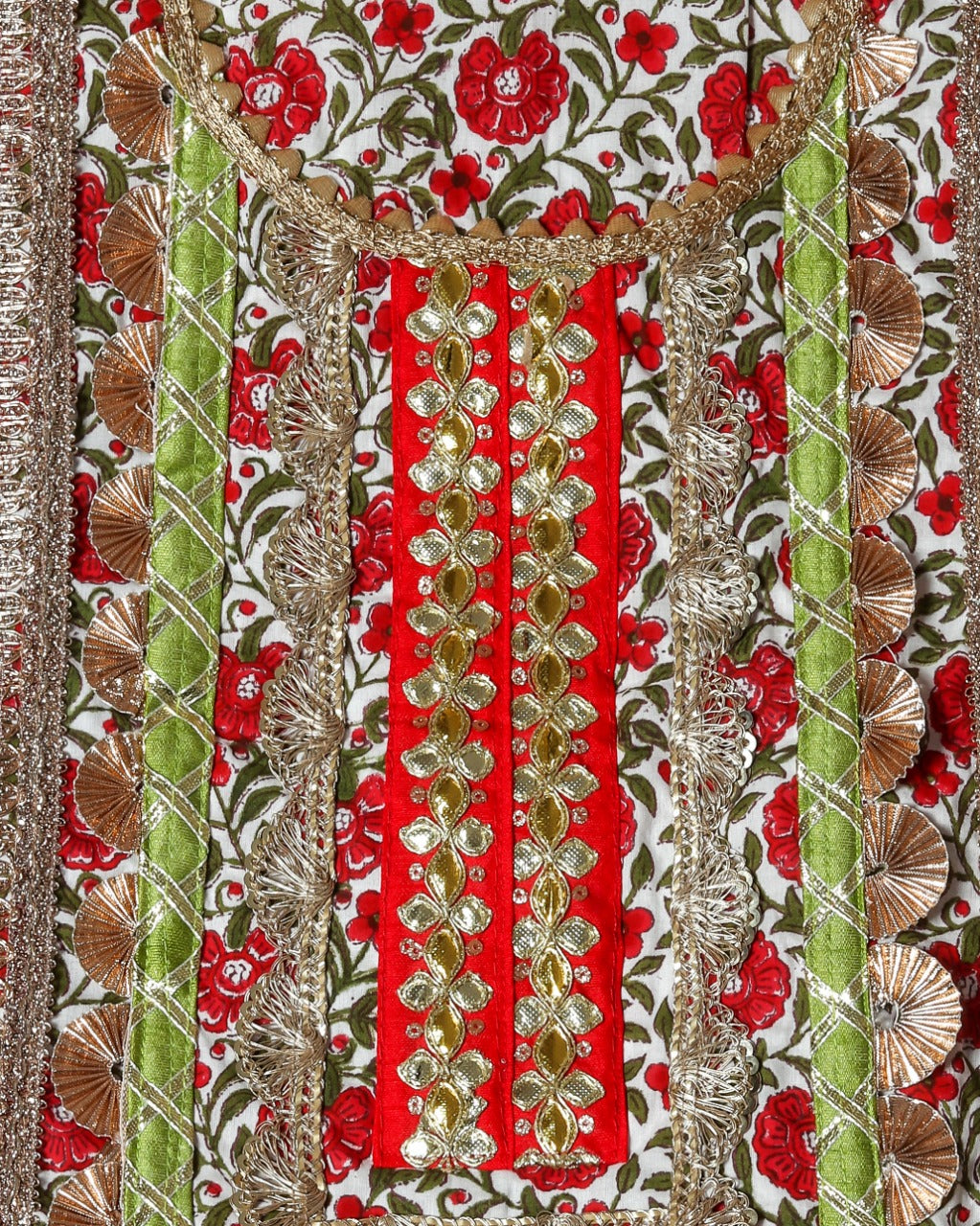 Festive Season Gota Collection with Classy Cotton Dupatta - (GOTA66)