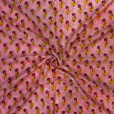Shop traditional hand block print muslin silk fabric in jaipur [cut- 5 meters] (MSF05)