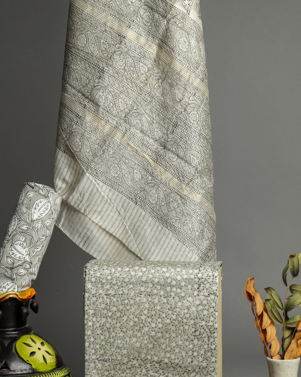 shop unstitched maheshwari silk suit sets online