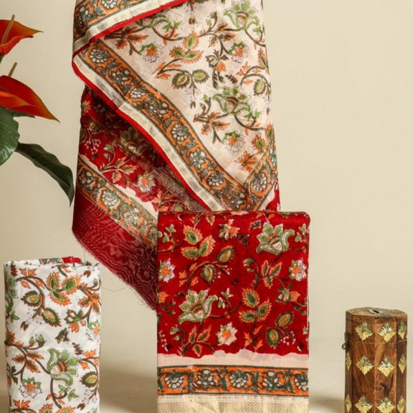 Shop premium unstitched maheshwari silk suit sets in jaipur (MSL220)