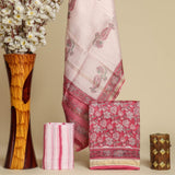 Shop hand block print maheshwari silk suit sets online shopping (MSL382)