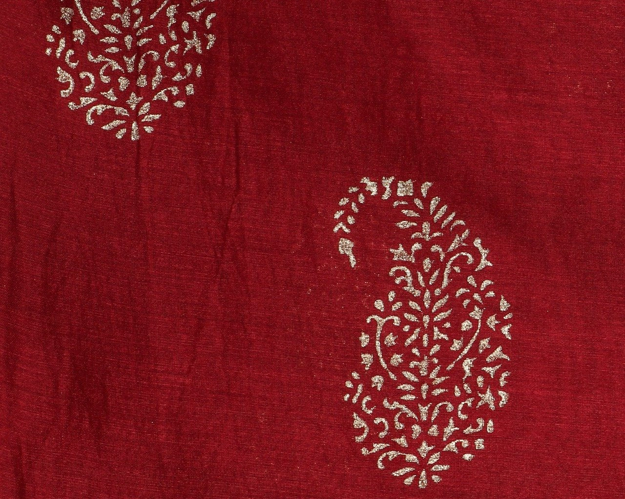 Ethnic Buta Print Maheshwari Silk Suit Set (MSL59)