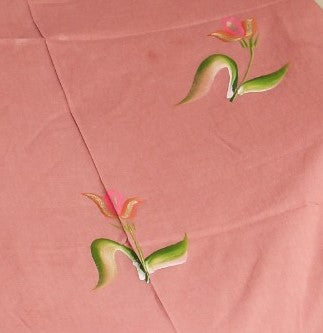 Shop hand painted cotton suit sets in jaipur (ORG159)