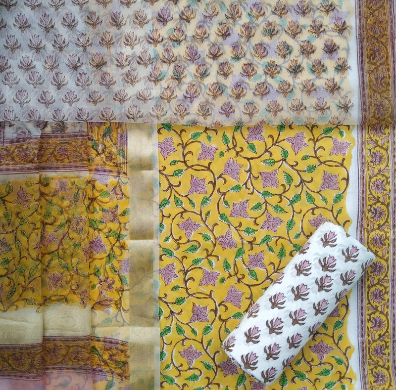Shop cotton suit sets in jaipur (ORG200)