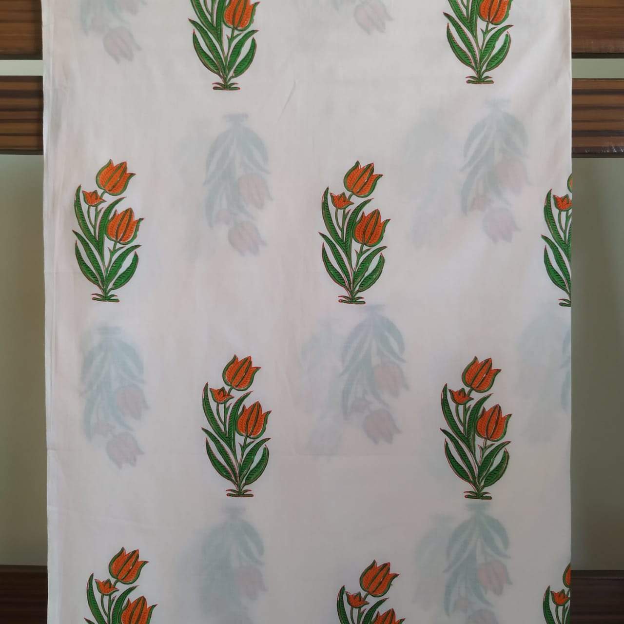 Exclusive Pure Cotton Suit Material with Organza Dupatta (ORG64)