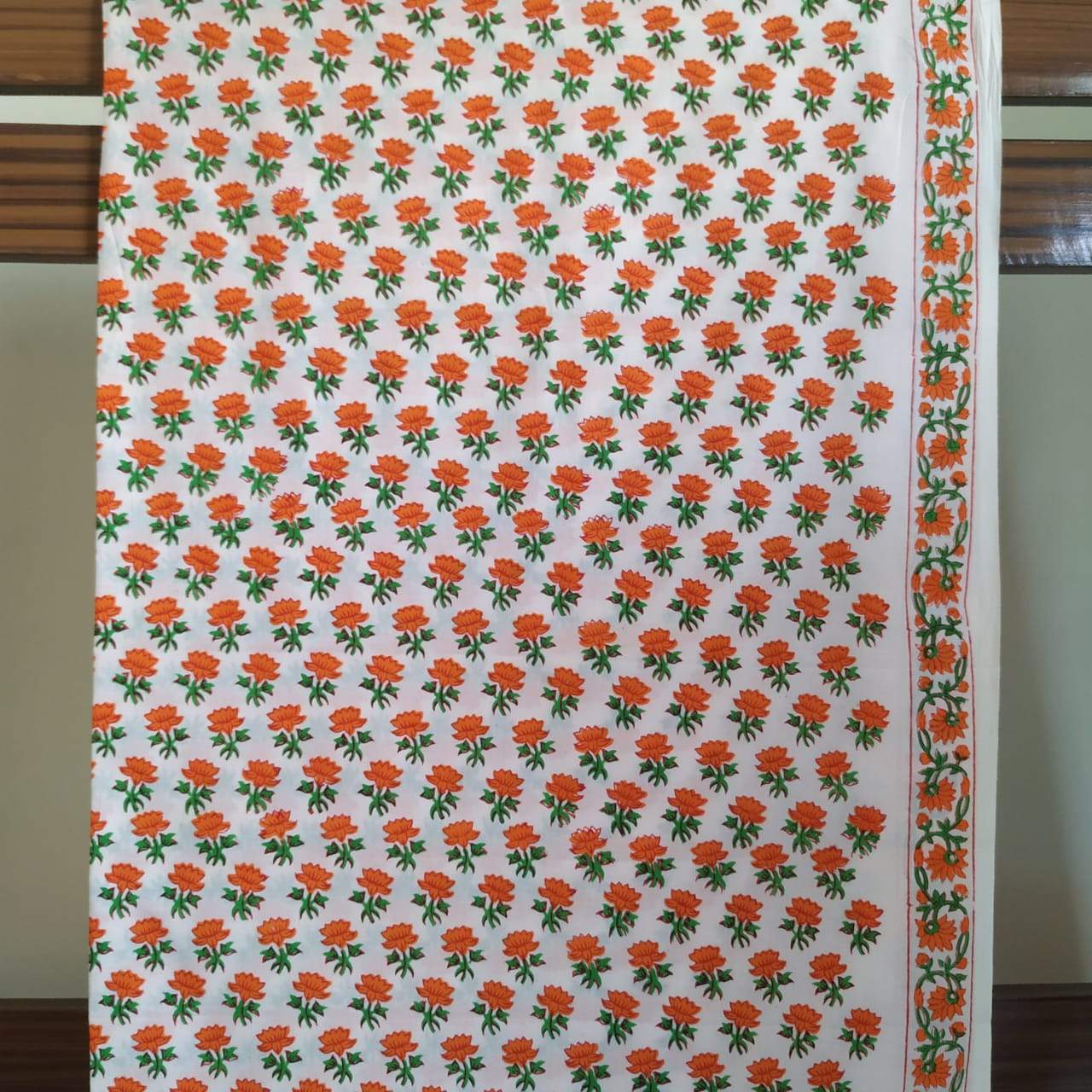 Exclusive Pure Cotton Suit Material with Organza Dupatta (ORG64)