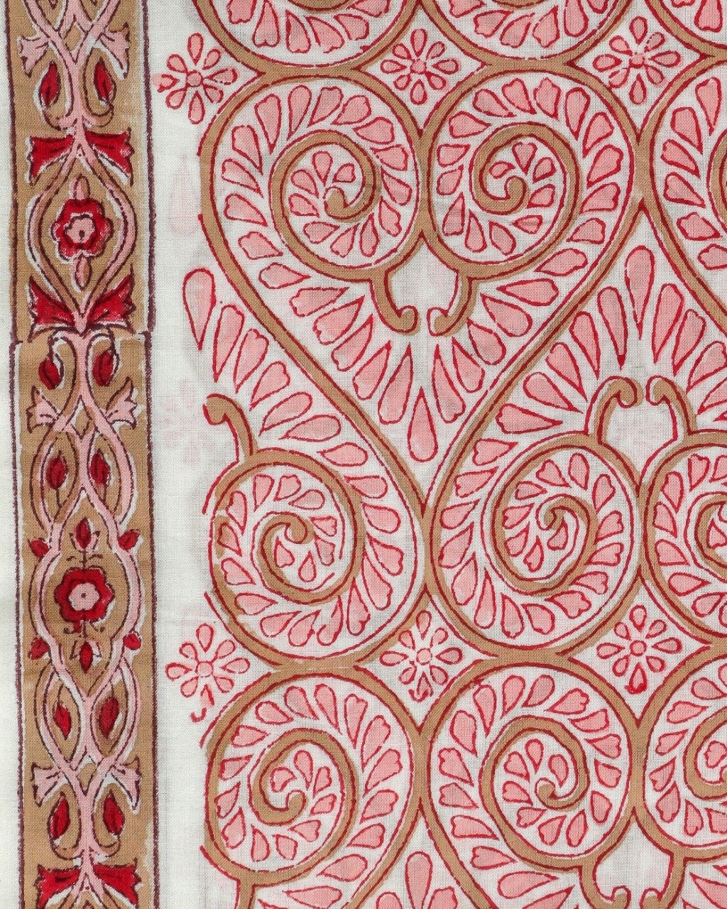 shop pure cotton hand block printed suits with chiffon dupatta