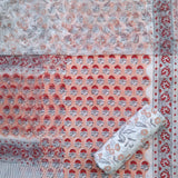 Shop unstitched cotton suit sets with chiffon dupatta in jaipur (PCHF454)