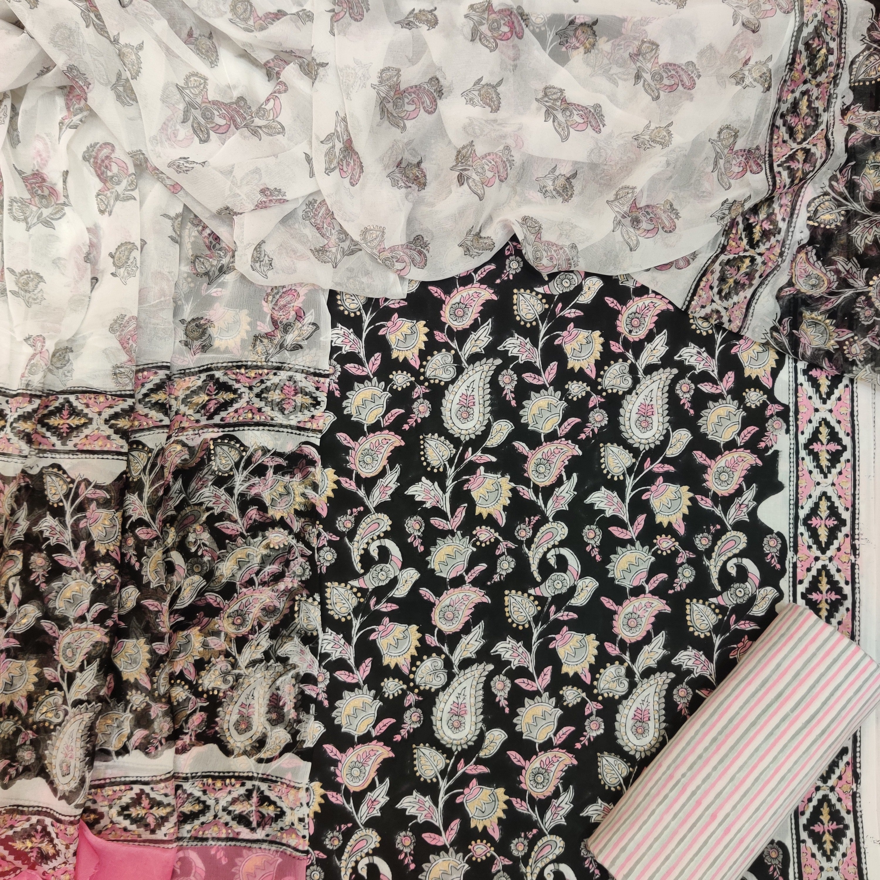 Shalvi Fashion's Premium Chiffon Collection (PCHF48) - ShalviFashion
