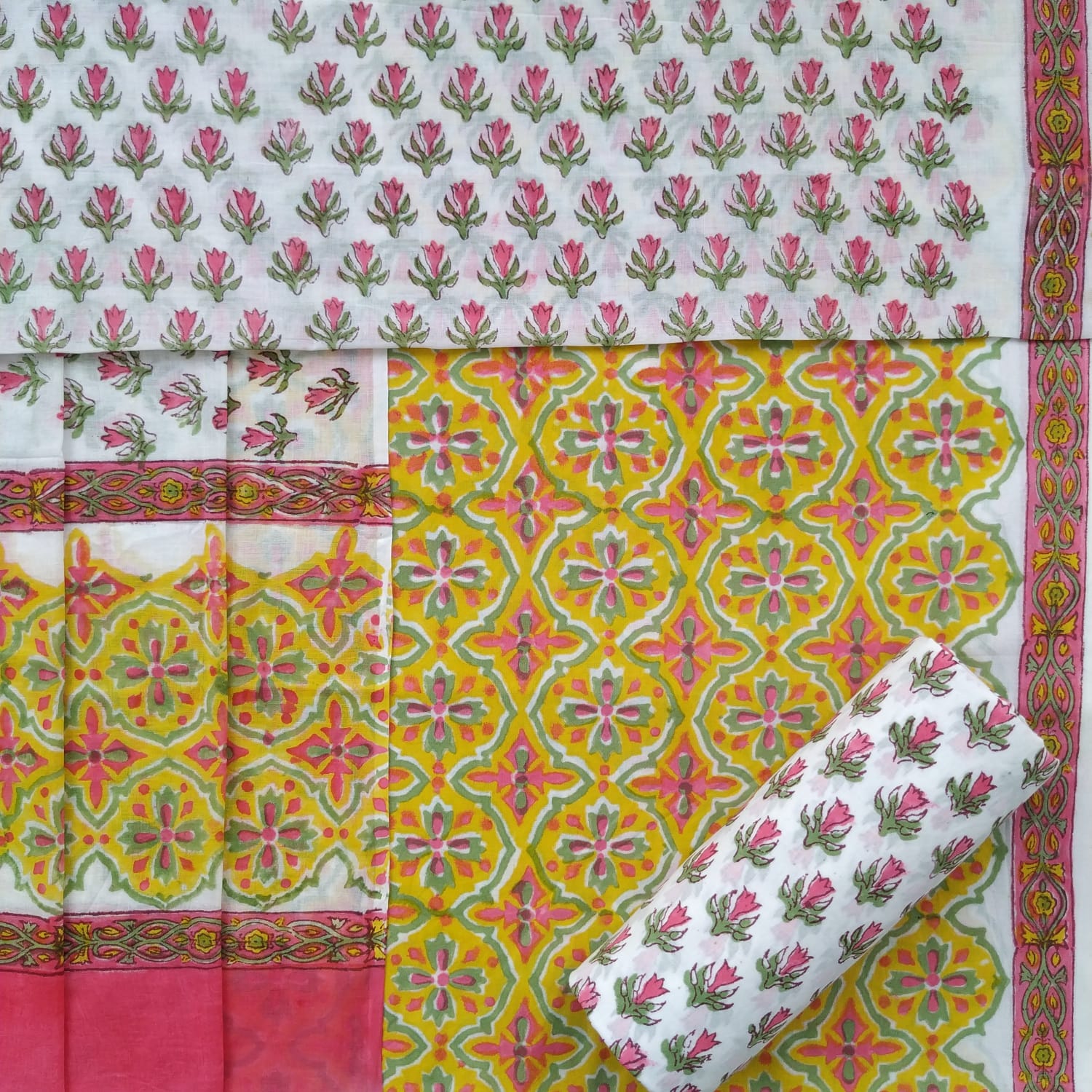 Premium Boota Print Cotton Collection (PRMUL30) - ShalviFashion