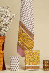 Shop cotton suit material with mulmul dupatta (PRMUL346)
