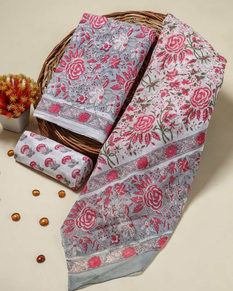 Shop jaipuri print cotton suits online (PRMUL419)