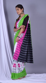 Designer Pure Cotton Mulmul Sarees (RMULSAR03) - ShalviFashion