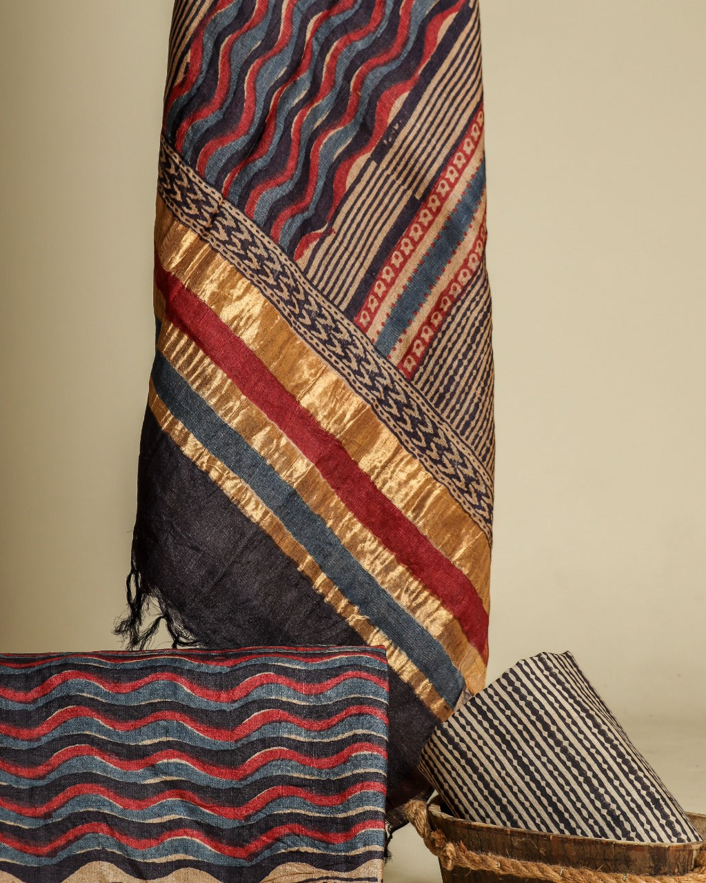 Shop tussar silk suit set online (TUS05)