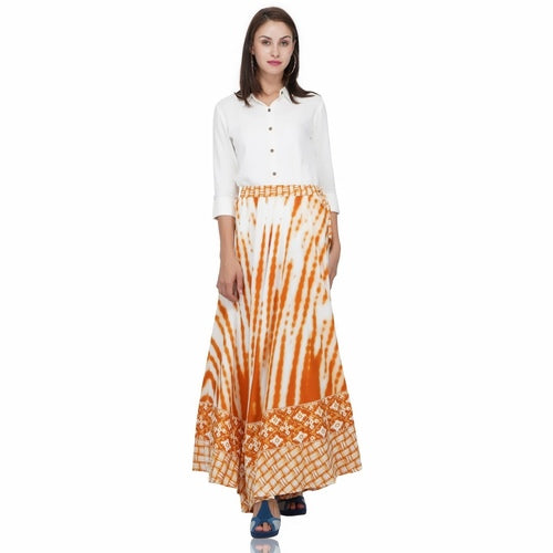 Umbrella floor length skirt. - ShalviFashion